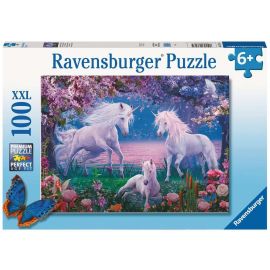 Ravensburger Kinderpuzzle - 13347 Bezaubernde Einhörner - 100 Teile Puzzle für Kinder ab 6 Jahren