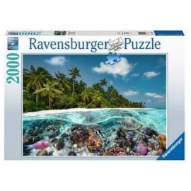 Ravensburger Puzzle 17441 Ein Tauchgang auf den Malediven - 2000 Teile Puzzle für Erwachsene und Kin