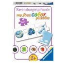 Ravensburger Kinderpuzzle - 03150 Farben lernen - my first color puzzle mit 6x4 Teilen - Puzzle für