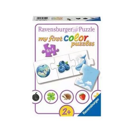 Ravensburger Kinderpuzzle - 03150 Farben lernen - my first color puzzle mit 6x4 Teilen - Puzzle für