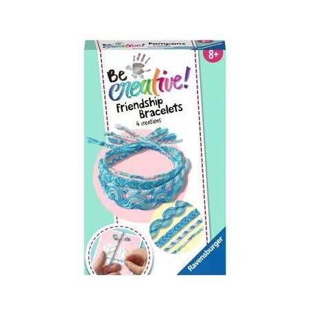 Ravensburger 18248 Be Creative Freundschaftsbändchen, DIY für Kinder ab 8 Jahren