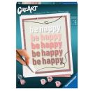 Ravensburger Malen nach Zahlen 23544 – Be Happy – ab 12 Jahren