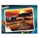 Ravensburger Malen nach Zahlen 23548 – Savannah Landscapes – ab 14 Jahren