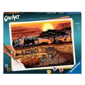 Ravensburger Malen nach Zahlen 23548 – Savannah Landscapes – ab 14 Jahren