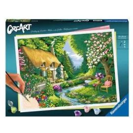 Ravensburger Malen nach Zahlen 20154 – River Cottage – ab 14 Jahren