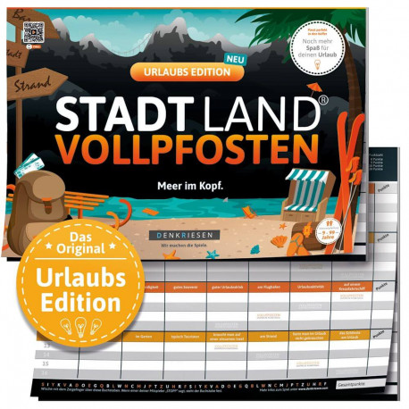 STADT LAND VOLLPFOSTEN® - URLAUBS EDITION - Meer im Kopf.