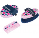 Putzset -Funny Horses Hearts- rosa