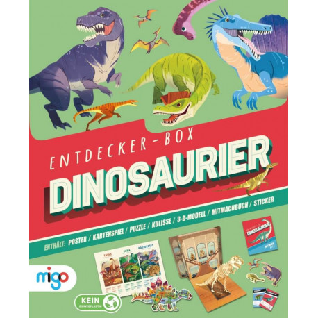 Entdecker-Box: Dinosaurier