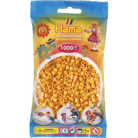 Hama® Bügelperlen Perlenbtl. 1000 St. Teddy-Farbe