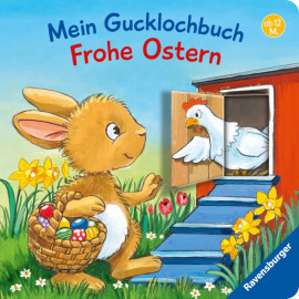 Ravensburger 43785 Flad, Mein Gucklochbuch: Frohe Ostern