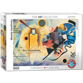 EuroGraphics Puzzle Gelb Rot Blau von Wassily Kandinsky 1000 Teile