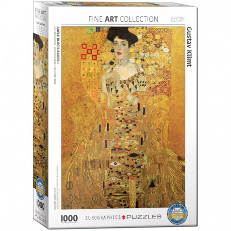 EuroGraphics Puzzle Die Goldene Adele von Klimt 1000 Teile