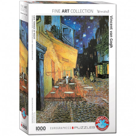 EuroGraphics Puzzle Caféterrasse am Abend von Vincent van Gogh 1000 Teile