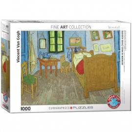 EuroGraphics Puzzle Schlafzimmer in Arles von Van Gogh 1000 Teile