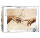 EuroGraphics Puzzle Die Erschaffung Adams (Detail) von Michelangelo 1000 Teile