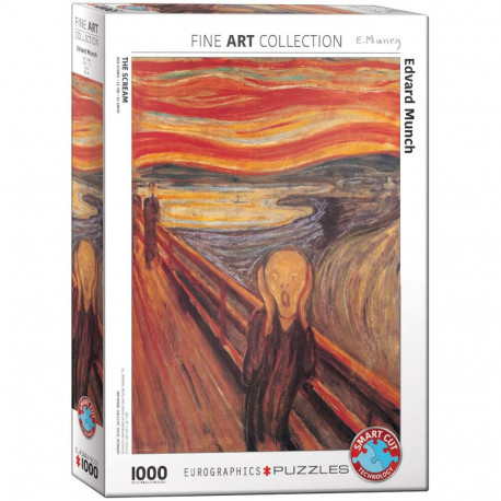 EuroGraphics Puzzle Der Schrei von Edvard Munch 1000 Teile