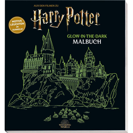 Harry Potter GlowDark Malbuch