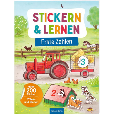 Stickern & Lernen – Erste Zahlen