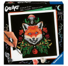Ravensburger Malen nach Zahlen 23511 – Pixie Cold: Fox – ab 12 Jahren