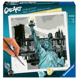 Ravensburger Malen nach Zahlen 28998 – New York City Vibes – ab 12 Jahren