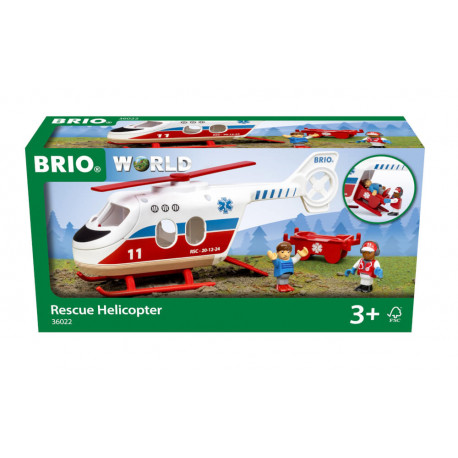 36022 BRIO Rettungshubschrauber - Empfohlen für Kinder ab 3 Jahren