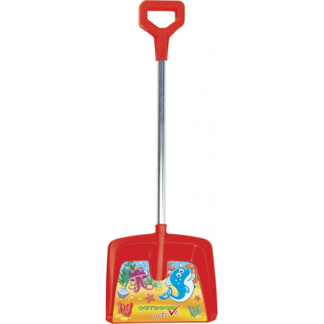 Outdoor active Schneeschaufel, rot, Länge 70 cm