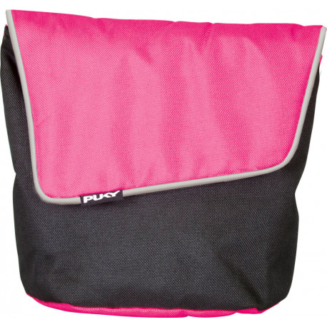 Lenkertasche Pink/Schwarz