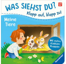 Was siehst du? Klapp auf, klapp zu! Meine Tiere
