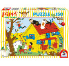 Puzzle  150  Teile  Pippi,Villa Kun Teile erbun Teile