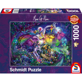 Puzzle 1000 R.KHAN Sommernach Teile szirkus