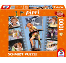 Puzzle 1000 PIPPI Sei frech u. wild