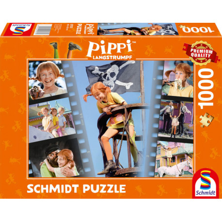 Puzzle 1000 PIPPI Sei frech u. wild