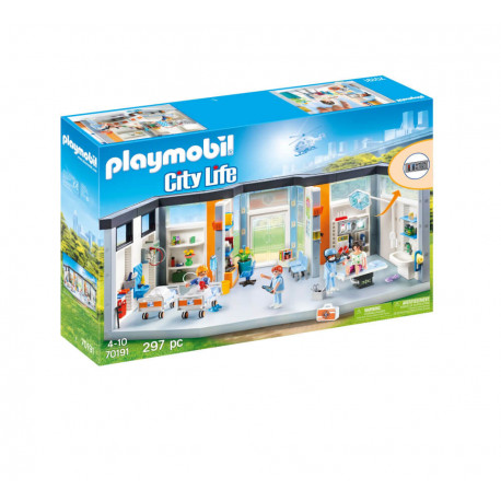 PLAYMOBIL 70191 Krankenhaus mit Einrichtung