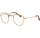 Puppen-Lesebrille, gold