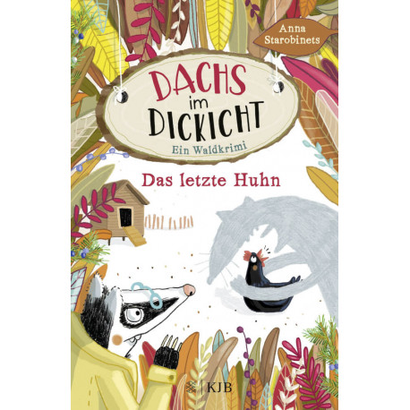 Dachs im Dickicht 2 Huhn