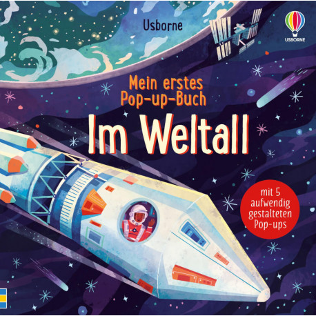 Pop-up-Buch: Im Weltall