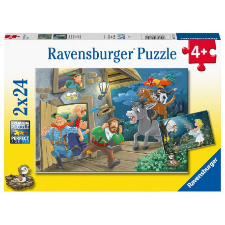 Puzzle Märchenstunde 2x24 Teile