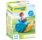 PLAYMOBIL 71322 1.2.3: Schaukelschnecke mit Rasselfunktion