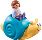 PLAYMOBIL 71322 1.2.3: Schaukelschnecke mit Rasselfunktion