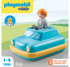 PLAYMOBIL 71323 1.2.3: Push & Go Car