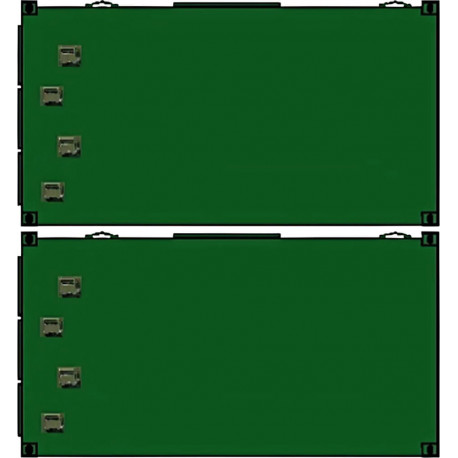 NPE Modellbau - H0 BW-Kabinen Typ FM2 2er-Pack olivgrün