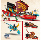 LEGO® NINJAGO 71797 Ninja-Flugsegler im Wettlauf mit der Zeit