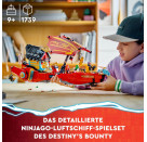 LEGO® NINJAGO 71797 Ninja-Flugsegler im Wettlauf mit der Zeit