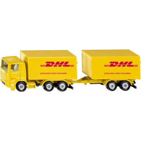 SIKU 1694 LKW mit Anhänger DHL