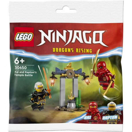 LEGO® NINJAGO® 30650 Kais und Raptons Duell im Tempel