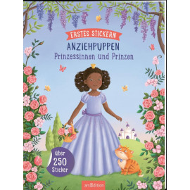 Erstes Stickern Anziehpuppen: Erstes Stickern Anziehpuppen – Prinzessinnen und Prinzen