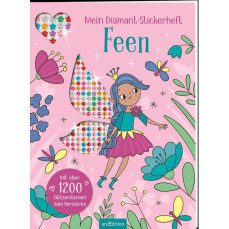 Mein Diamant-Stickerheft – Feen