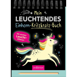 Mein leuchtendes Einhorn-Kritzkratz-Buch