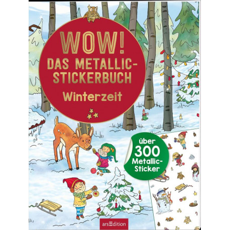 WOW! Das Metallic-Stickerbuch – Winterzeit