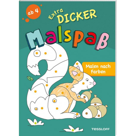 Tessloff Extradicker Malspaß. Malen nach Farben